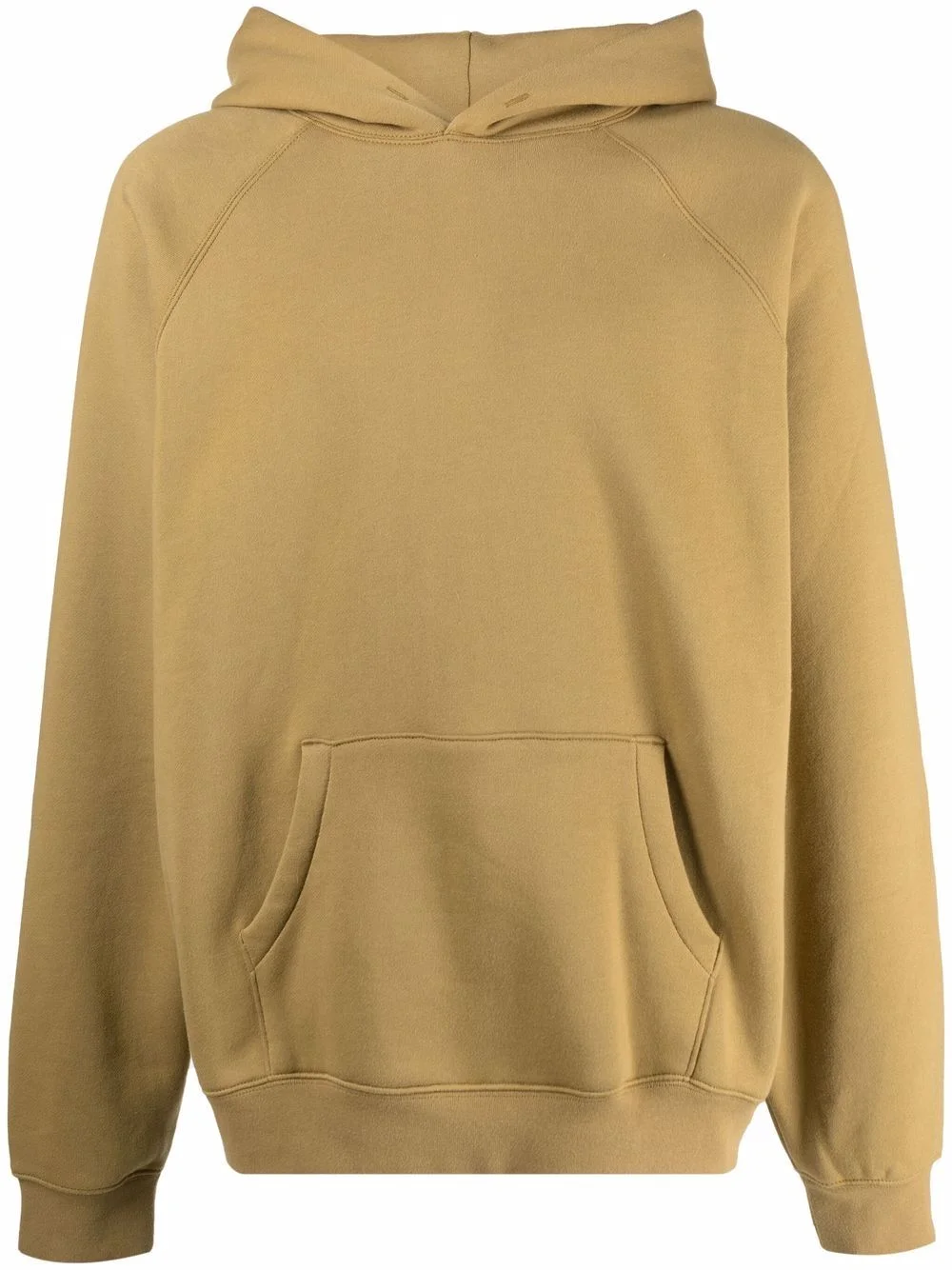 rear logo-print hoodie - 1