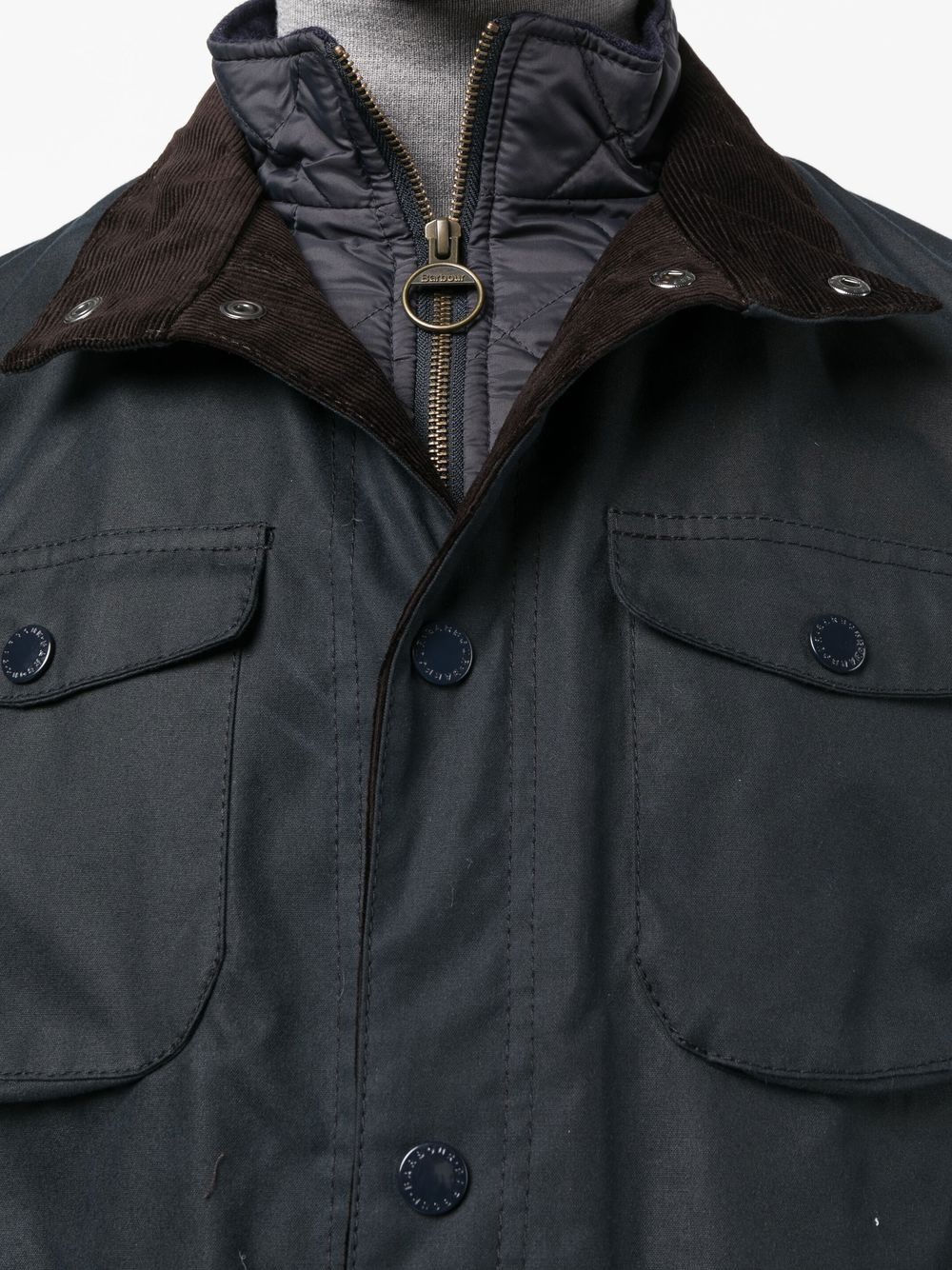 single-breasted fitted jacket - 5