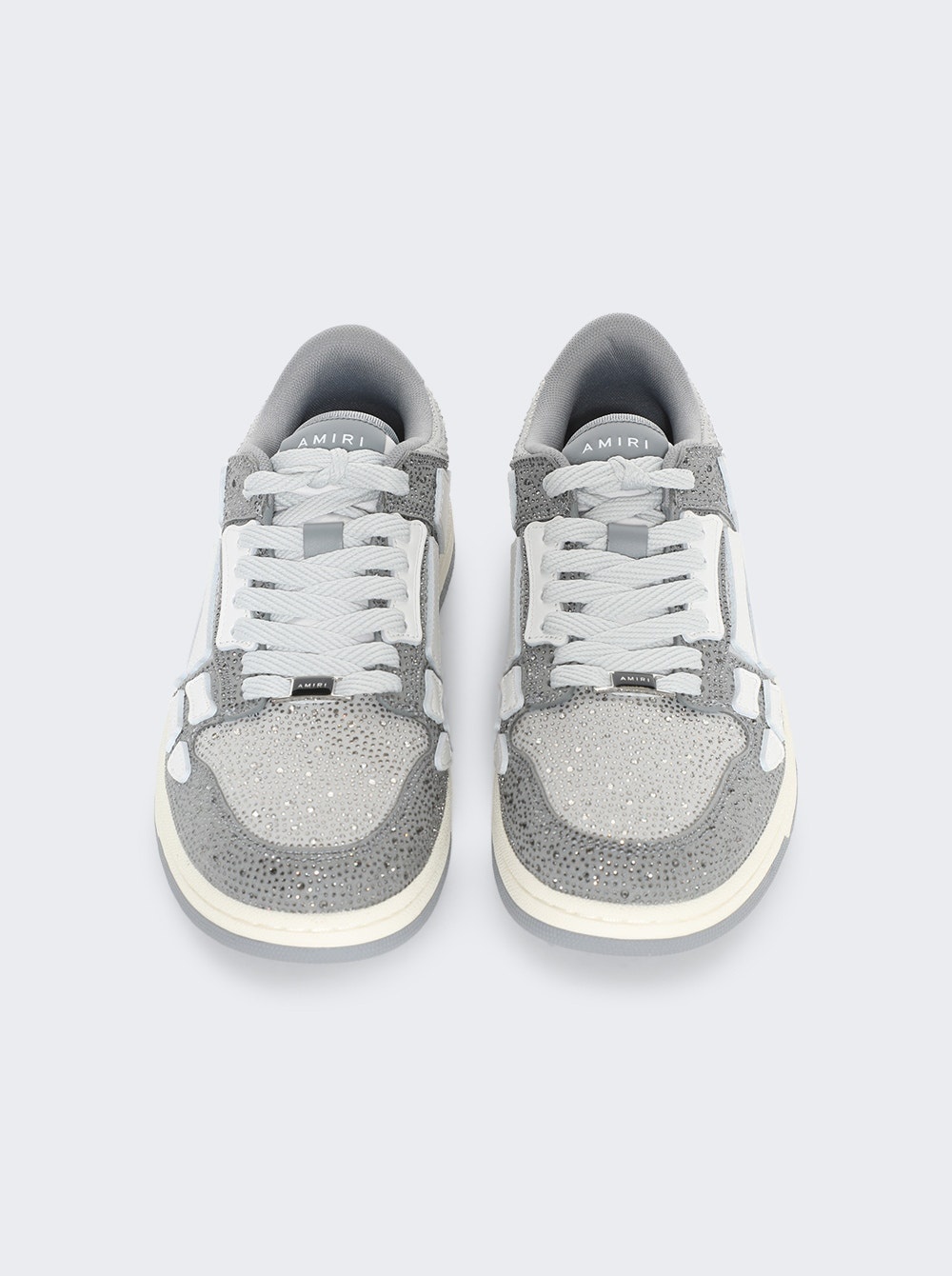Crystal Skel Top Low Sneaker Grey - 5