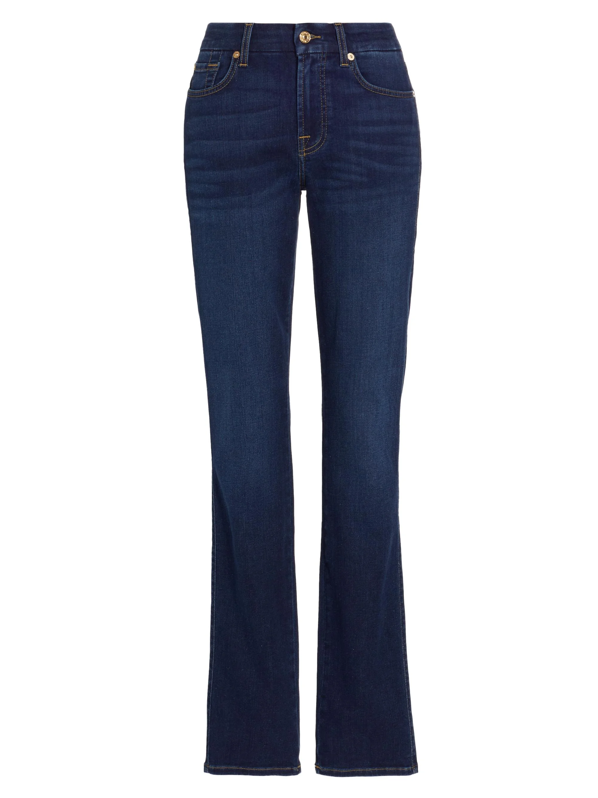 Women's Kimmie High-Rise Stretch Straight-Leg Jeans - Indigo Rinse - 1