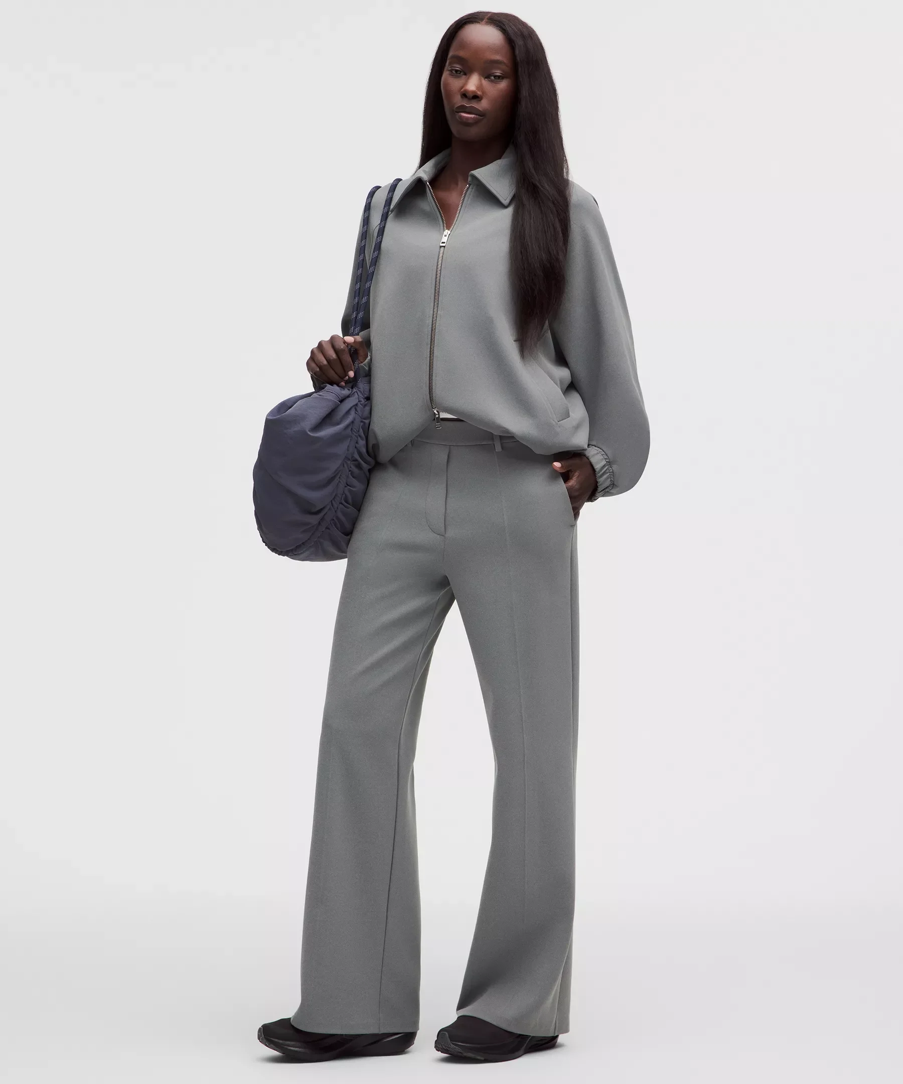 Daydrift Stacked-Leg Trouser Regular *Twill - 1