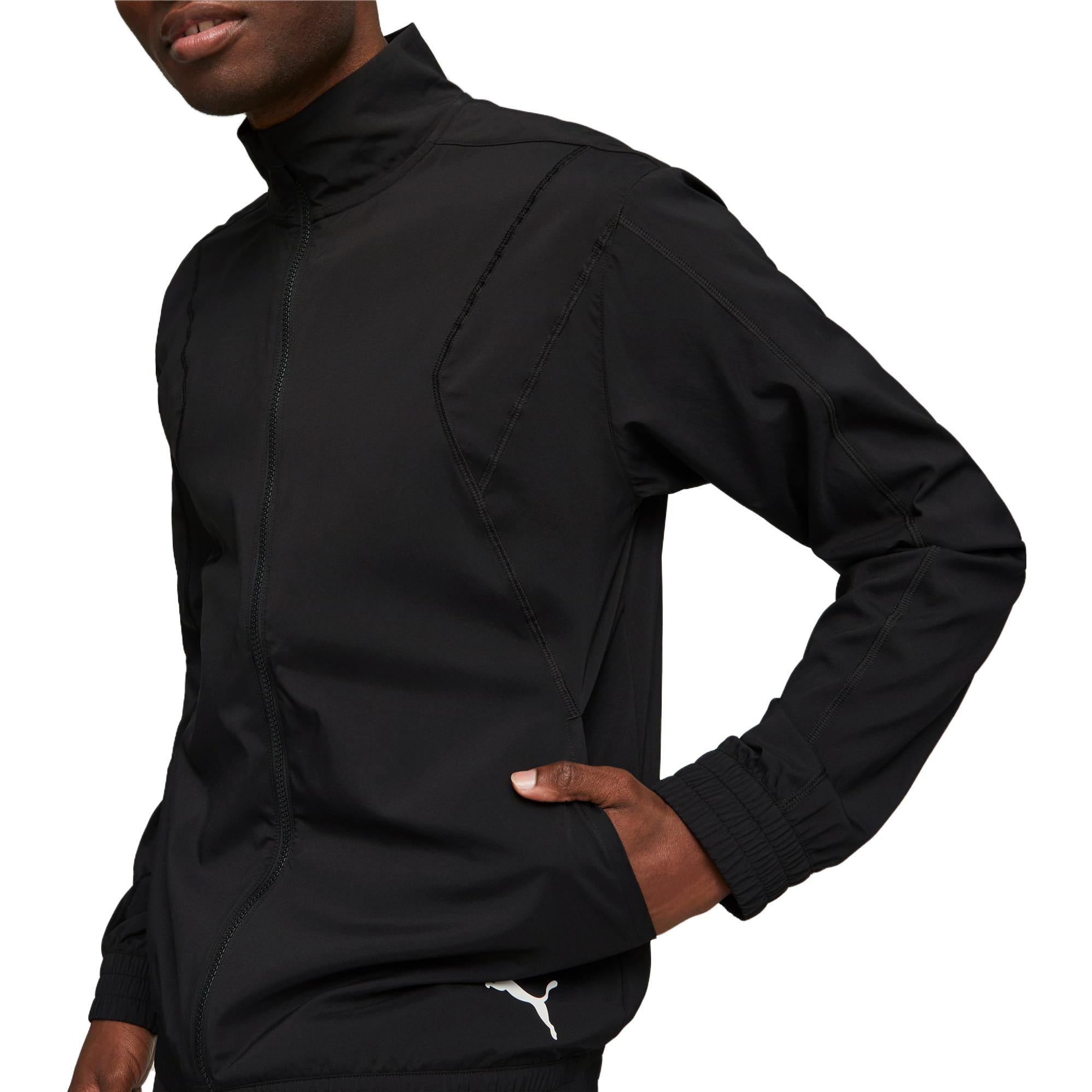 PUMA FIT Full-Zip Woven Training Jacket 'Black' 523859-01 - 4