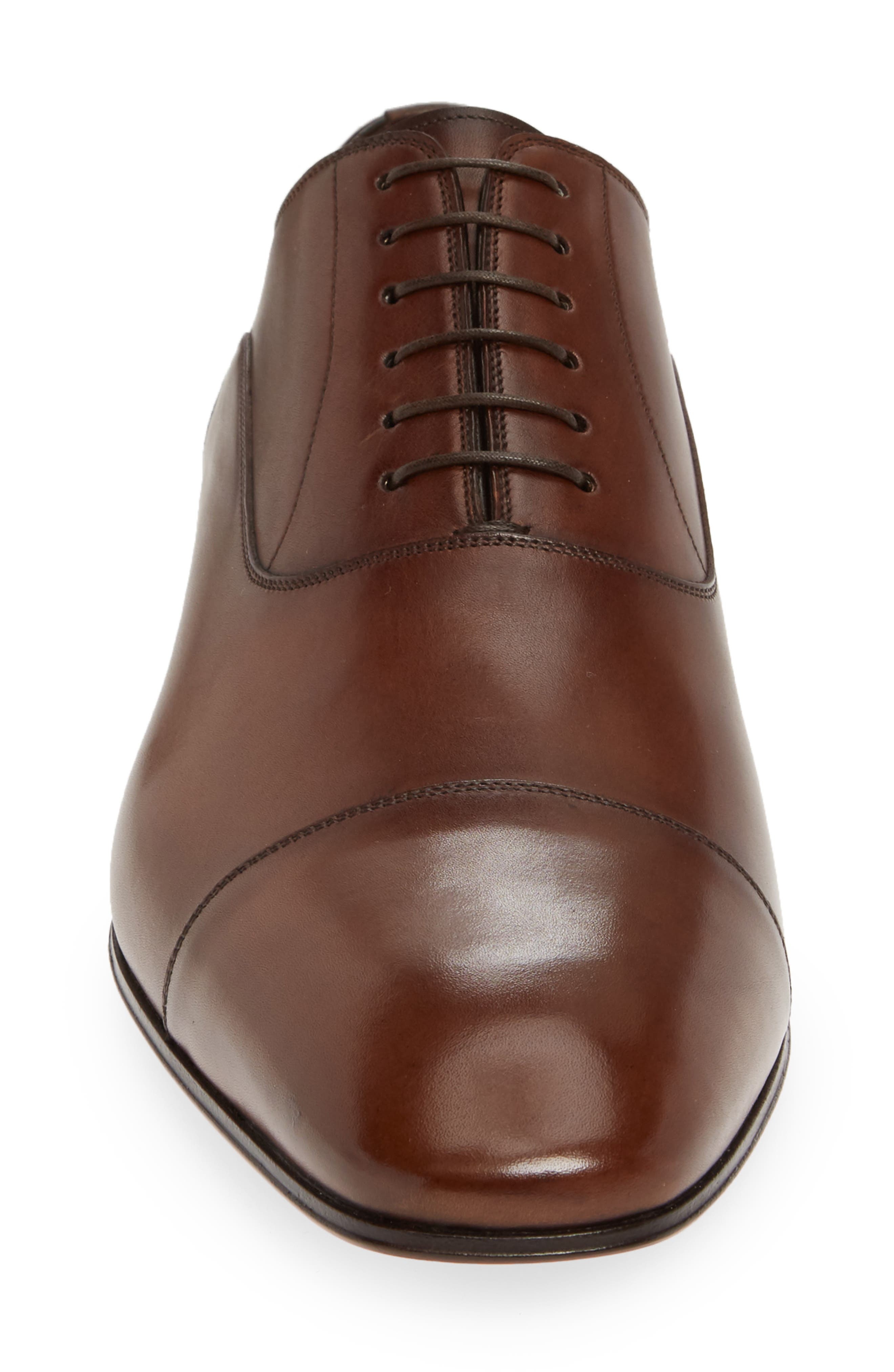 Christian Louboutin Greggo Cap Toe Oxford in Bwi3 Havane at Nordstrom - 4