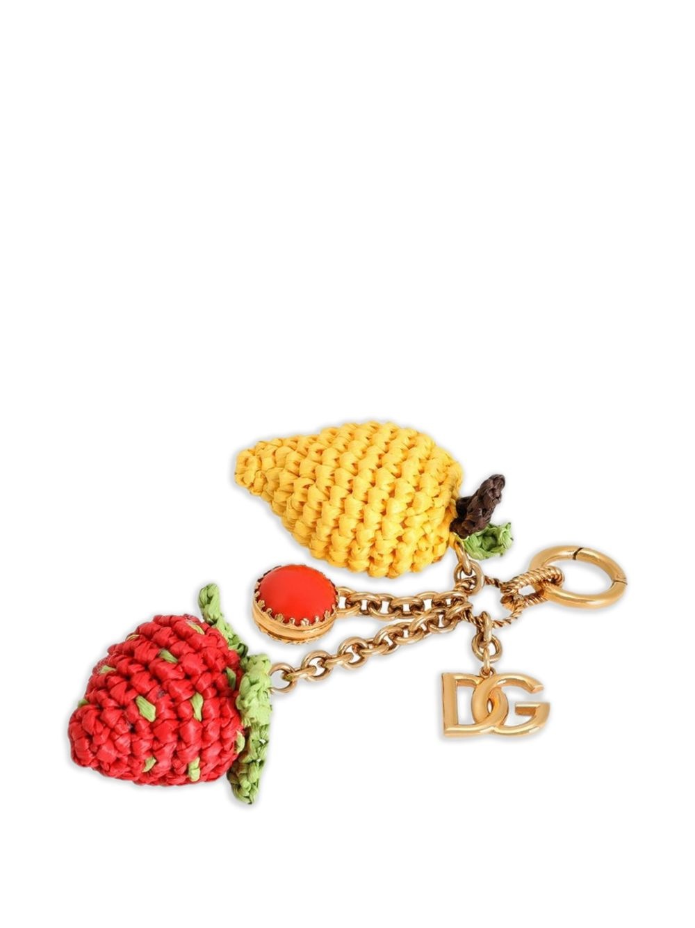 strawberry keyring - 2