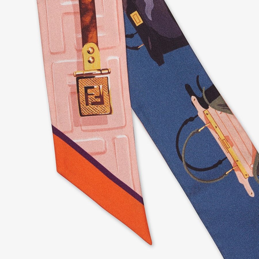 Multicolor silk wrappy - 2