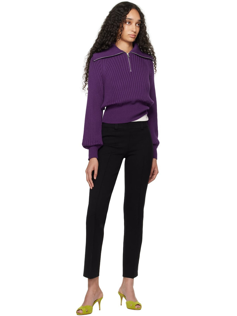 HIGH SPORT Black Julep Trousers outlook