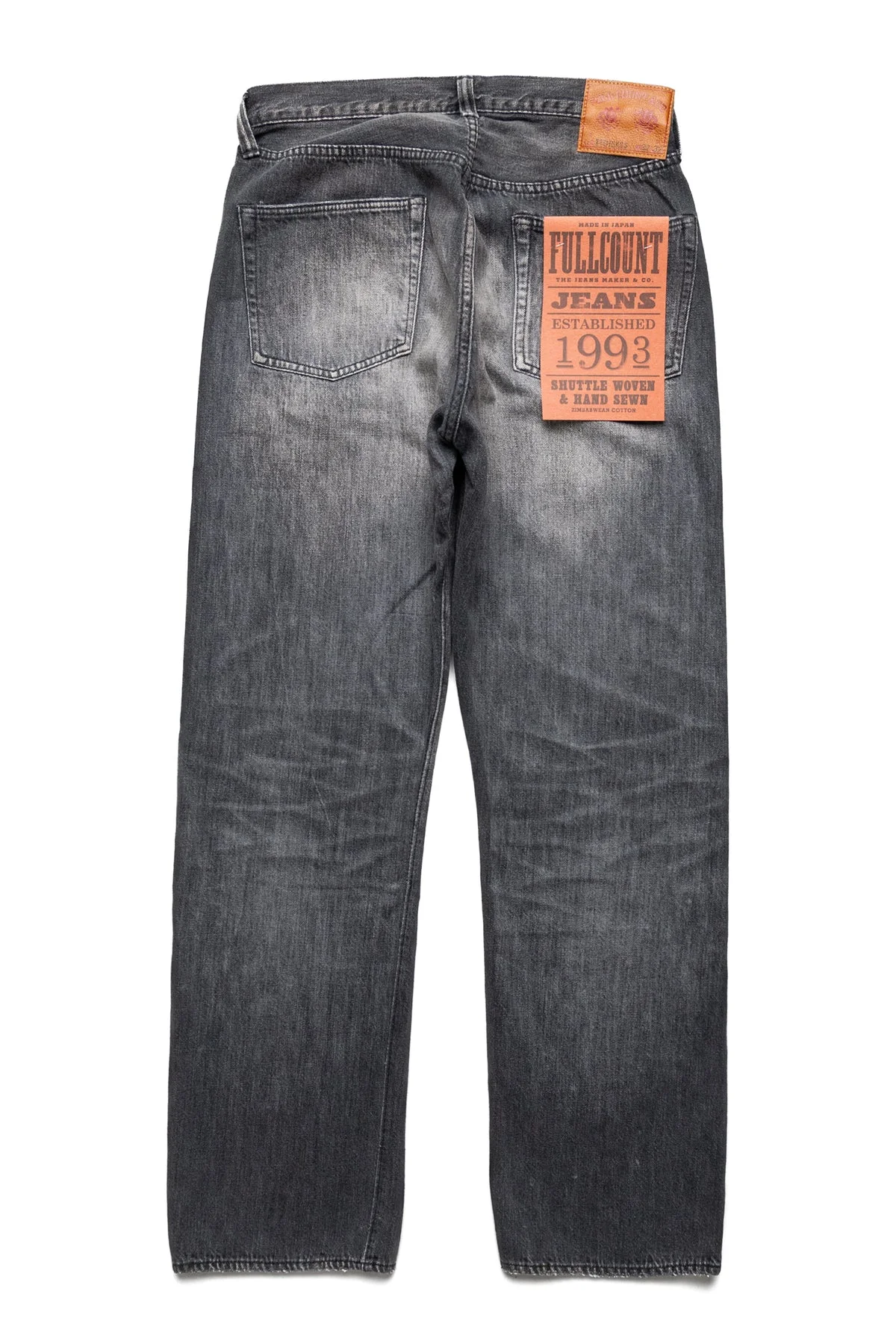 1101BKSSHW Straight Fit Black Denim Dartford (Super Smooth) - 1