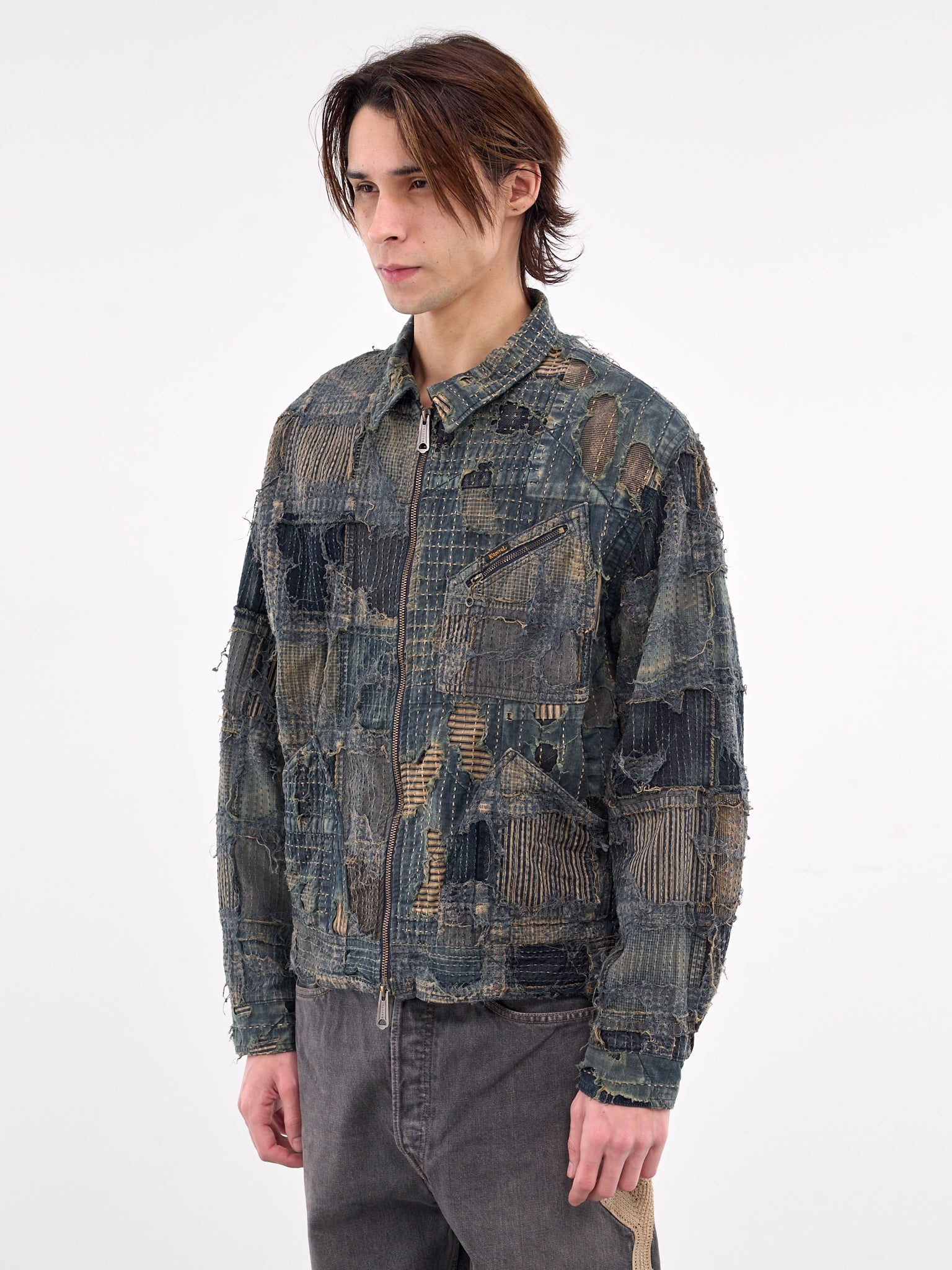 Virgin Mary Boro Zip Jacket - 2