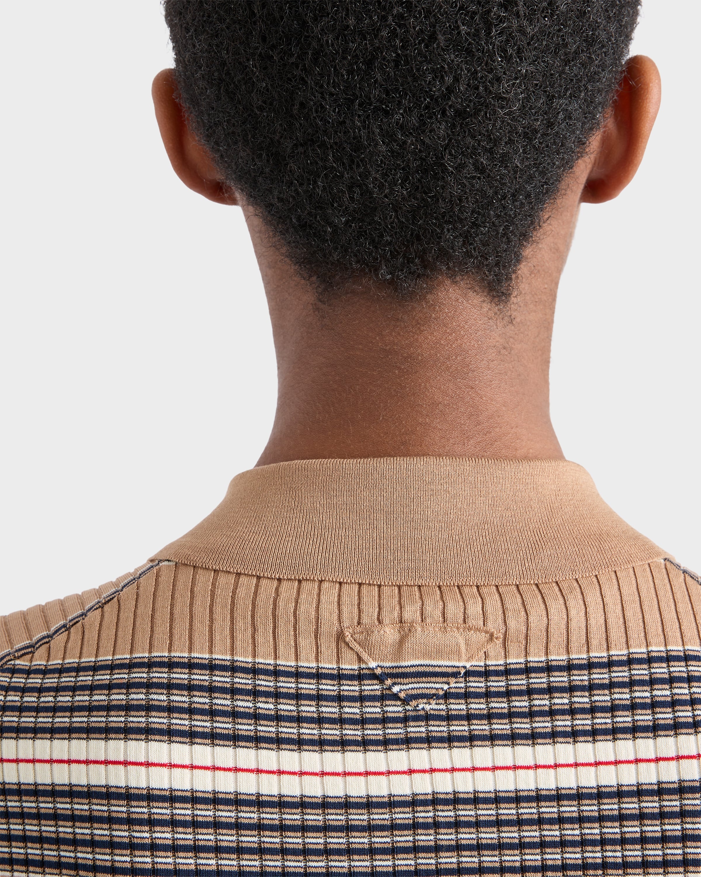 Striped cotton polo shirt - 6
