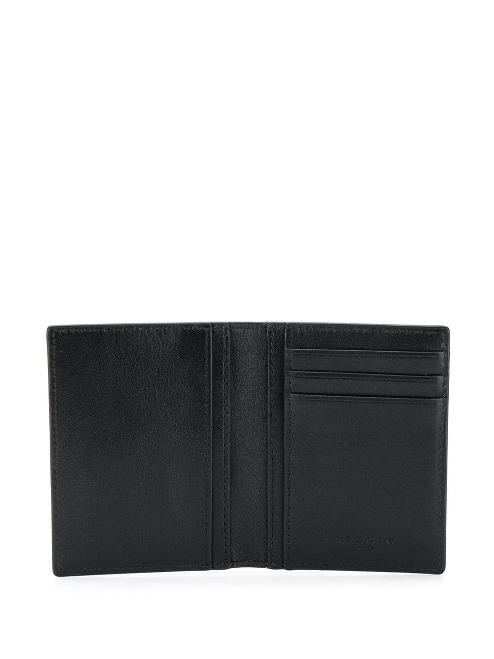 embossed logo bi-fold wallet - 3