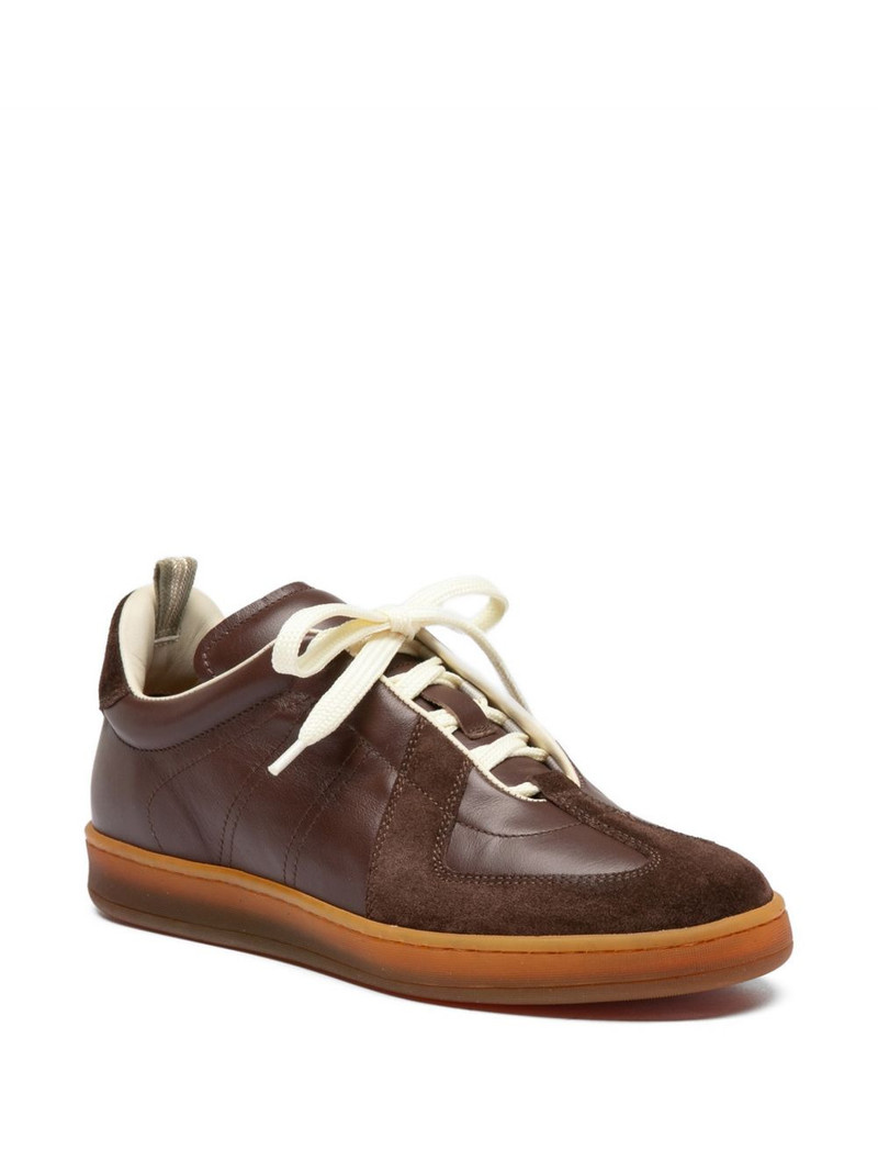 OFFICINE CREATIVE Militia 102 leather sneakers outlook