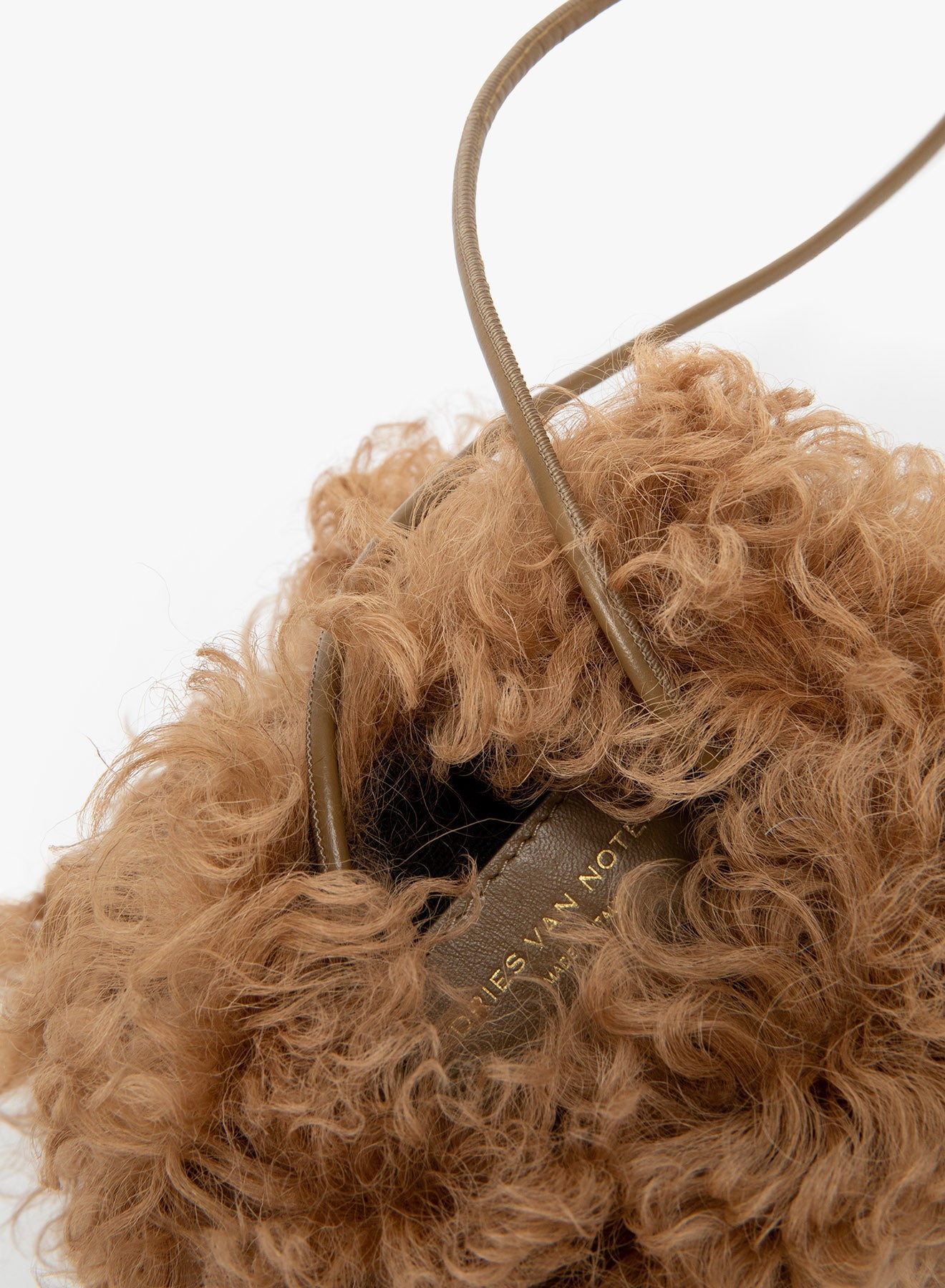 SHEARLING PHONE POUCH - 2