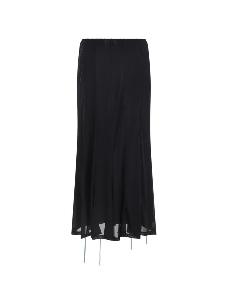 Moschino floral-embellishment midi skirt outlook