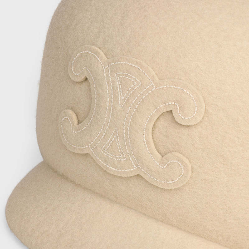 Triomphe cap in wool felt 5