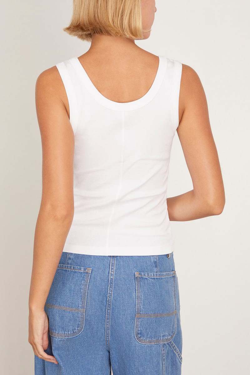 Hillie Tank in White 4