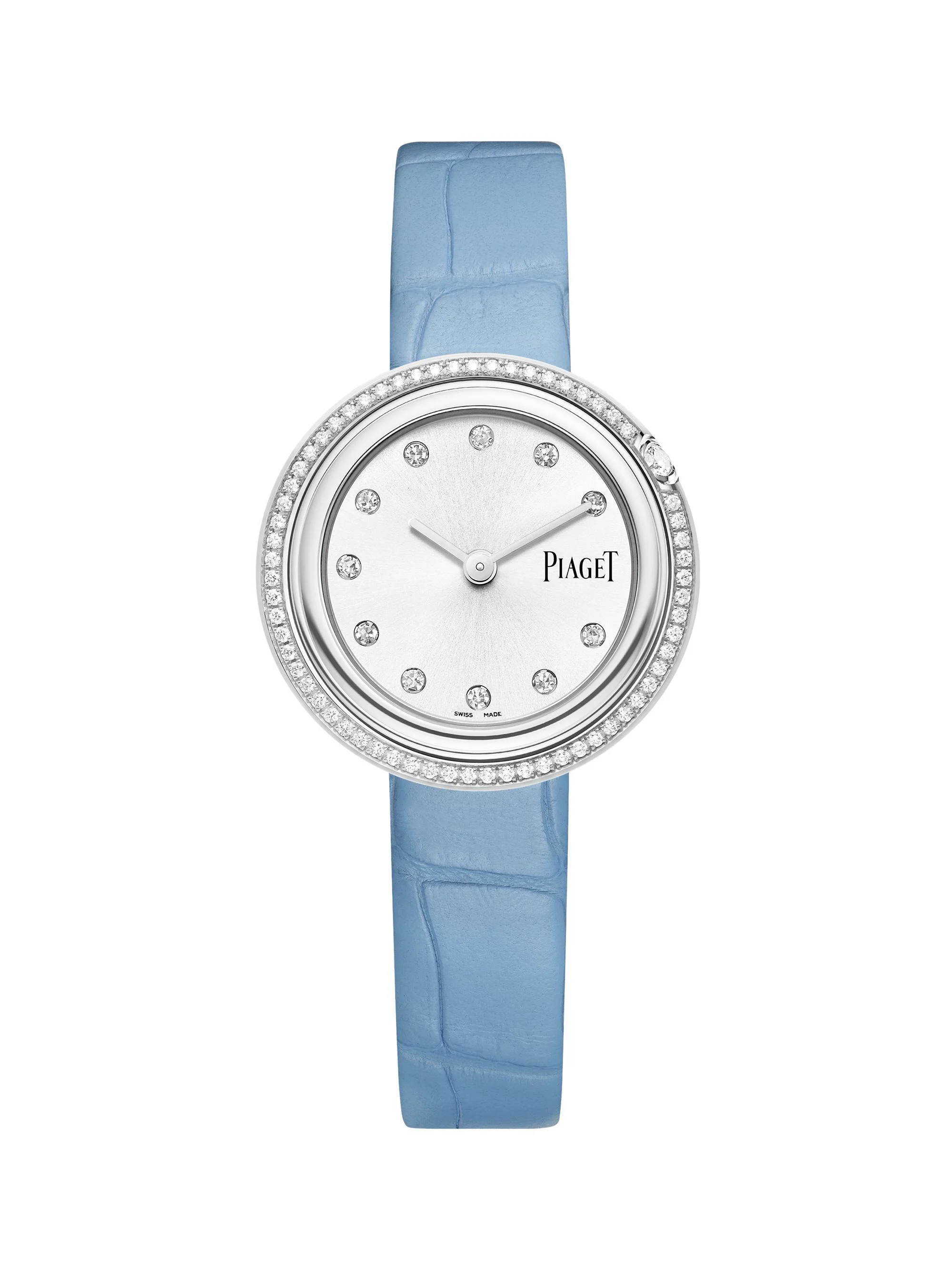 Women's Possession Steel, 0.44 TCW Diamond & Alligator Leather Strap Watch/29MM - Steel - 1