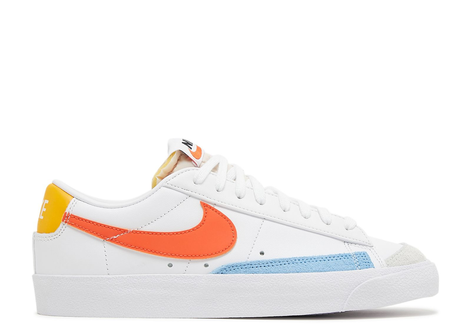 WMNS BLAZER LOW '77 'WHITE ORANGE' - 1