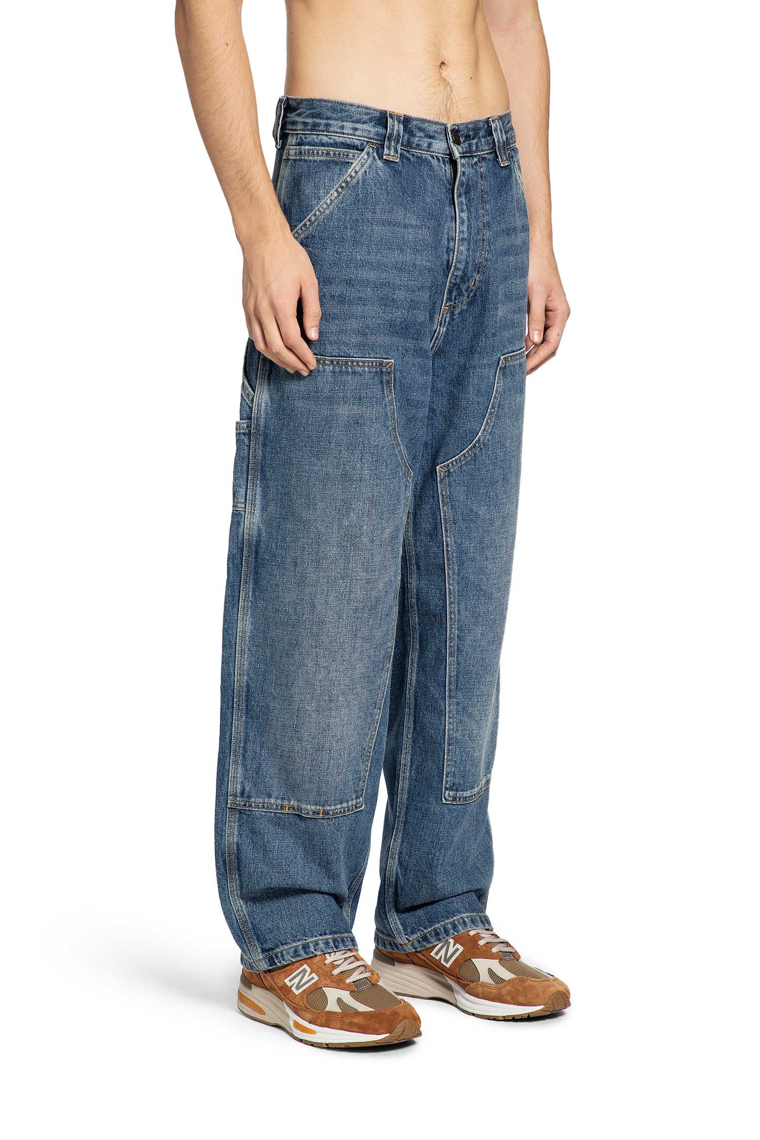 Carhartt Wip Man Blue Jeans - 2