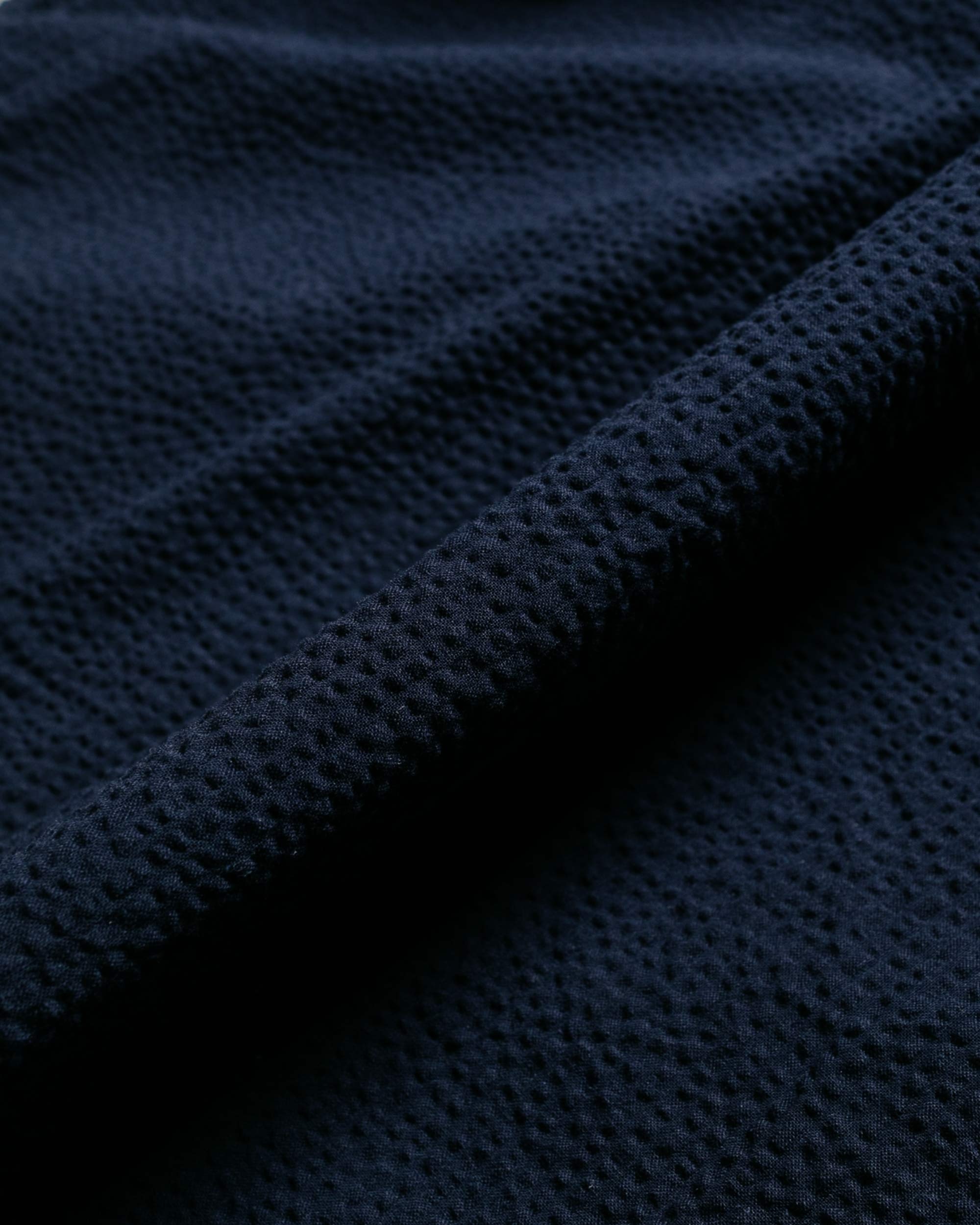 Work Shirt Dark Navy Tone & Tone Seersucker - 5
