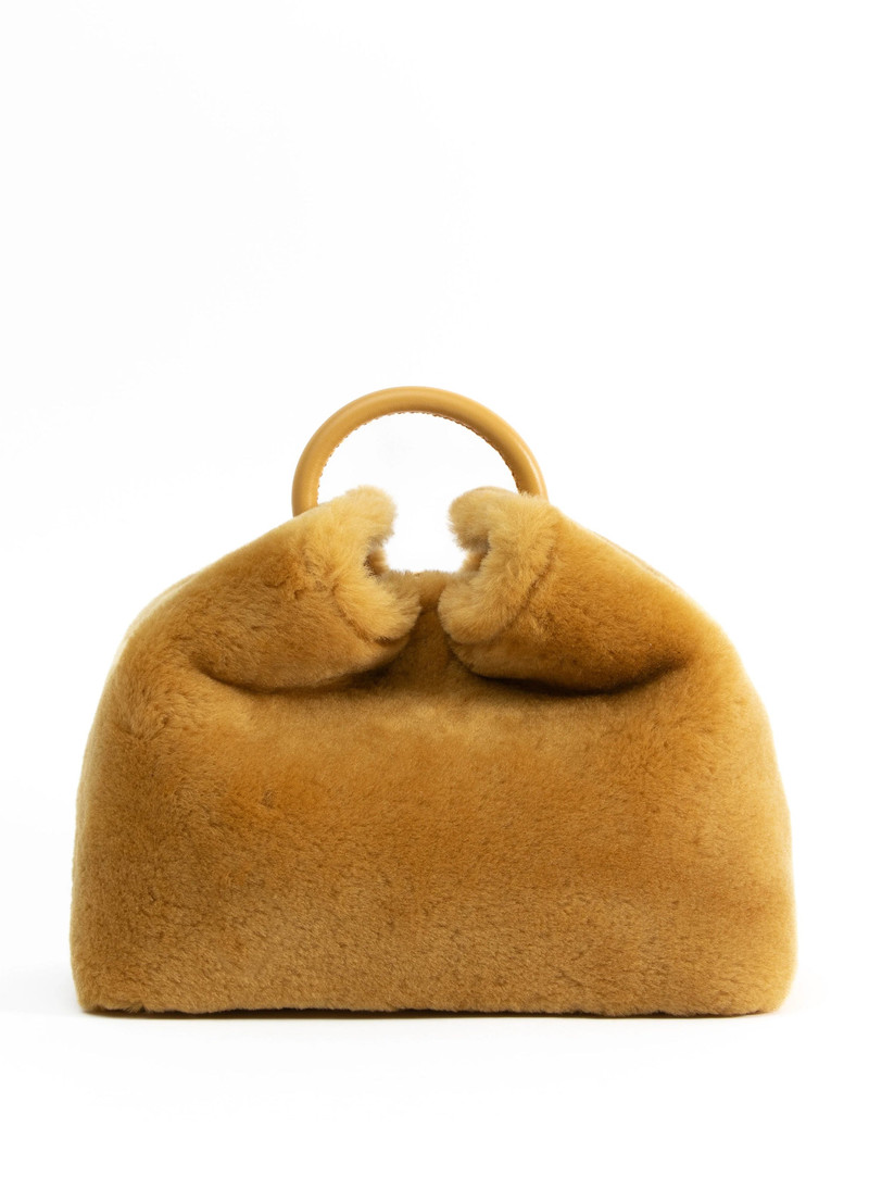 Raisin Shearling Montone Amber 1