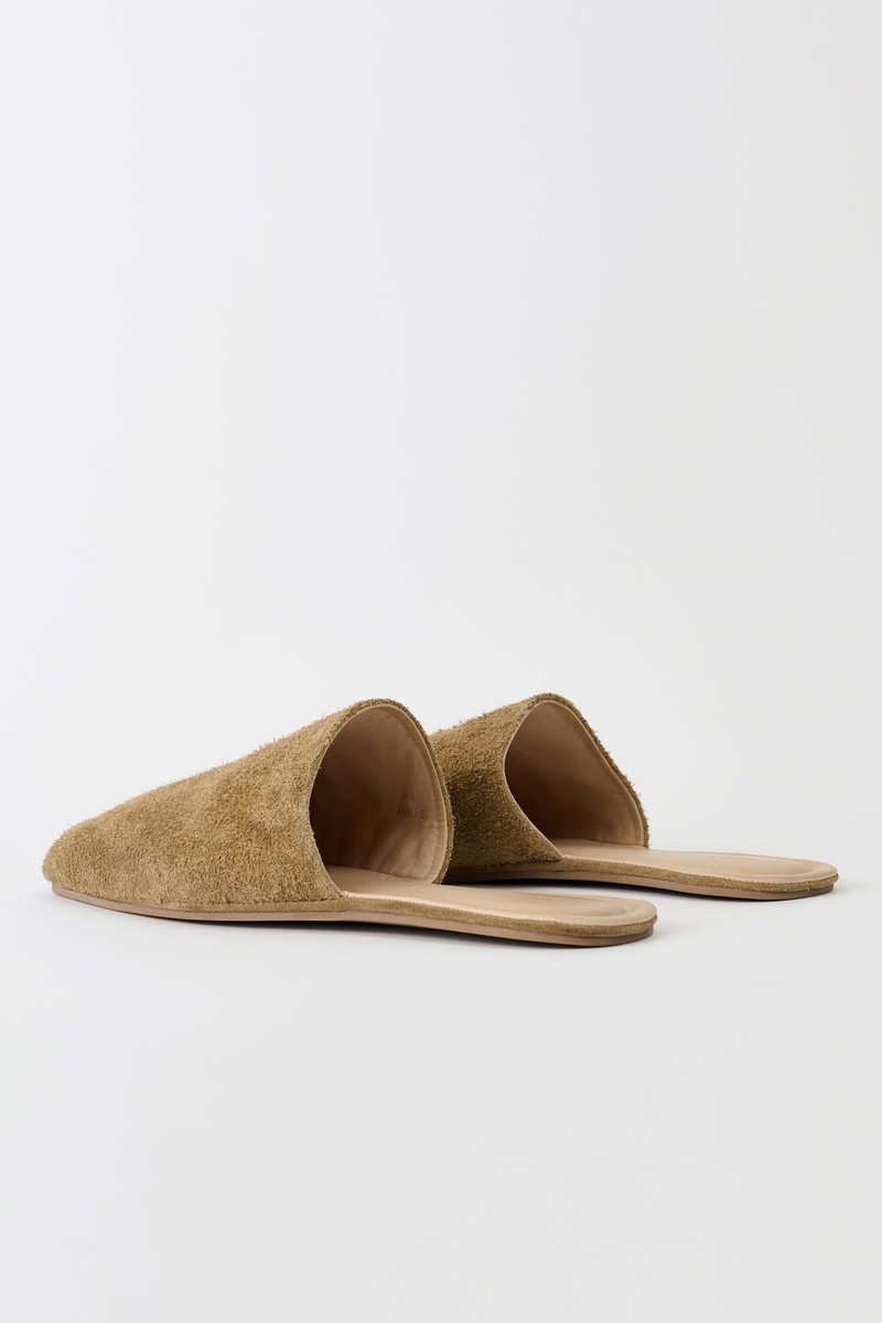Cigarr Slipper Cedar Speckled Suede 5