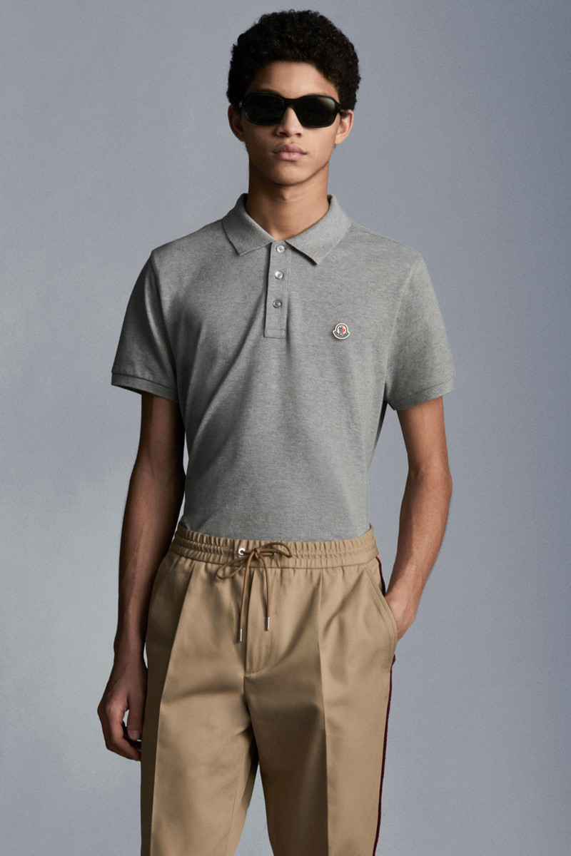 Moncler Logo Patch Polo Shirt outlook