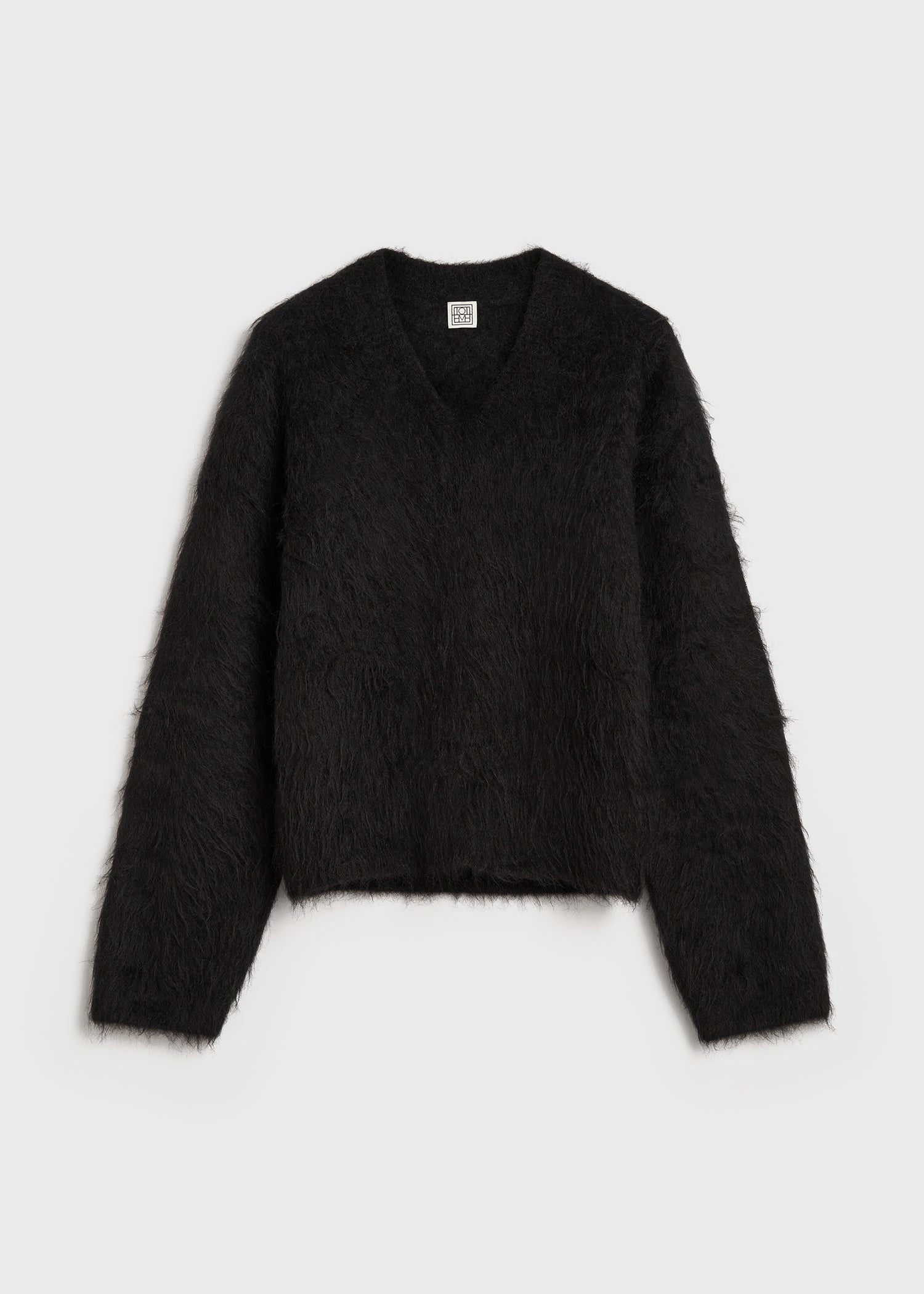 Petite alpaca-blend knit black - 1