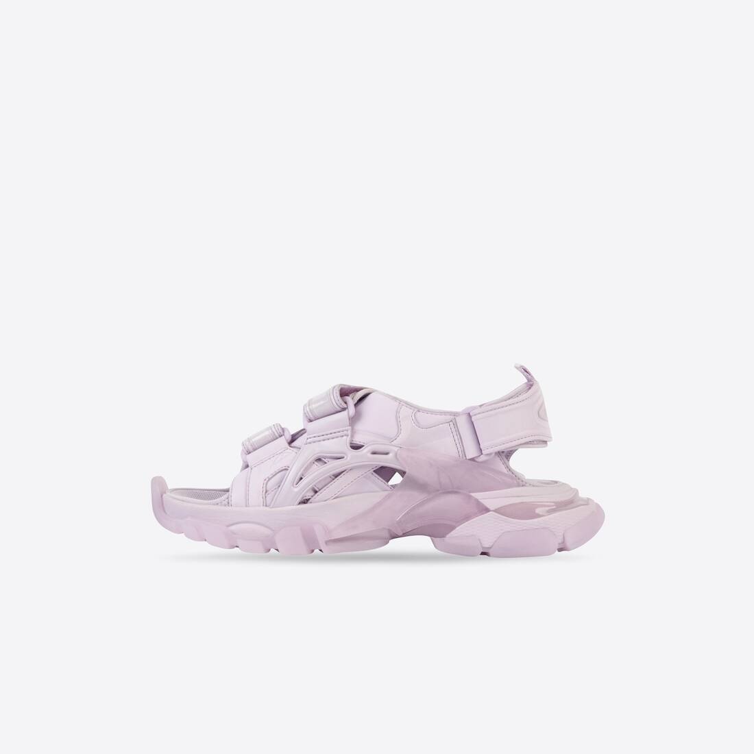 Women's Track Clear Sole Sandal in Purple - 4