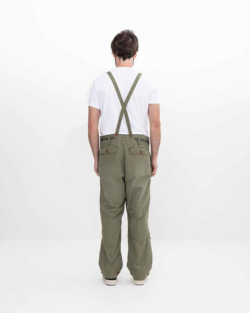 visvim NORTHROP PANTS KHAKI | REVERSIBLE