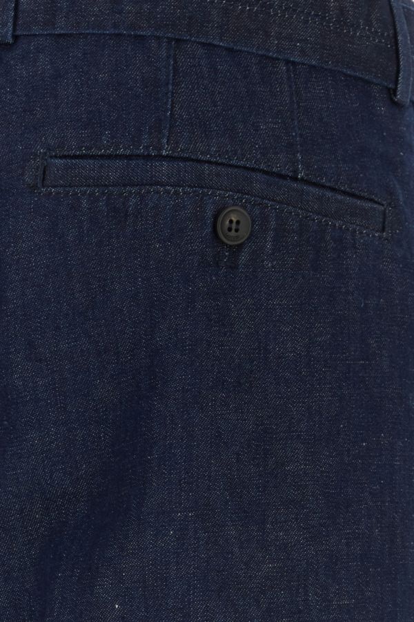 Dark blue denim pant - 3