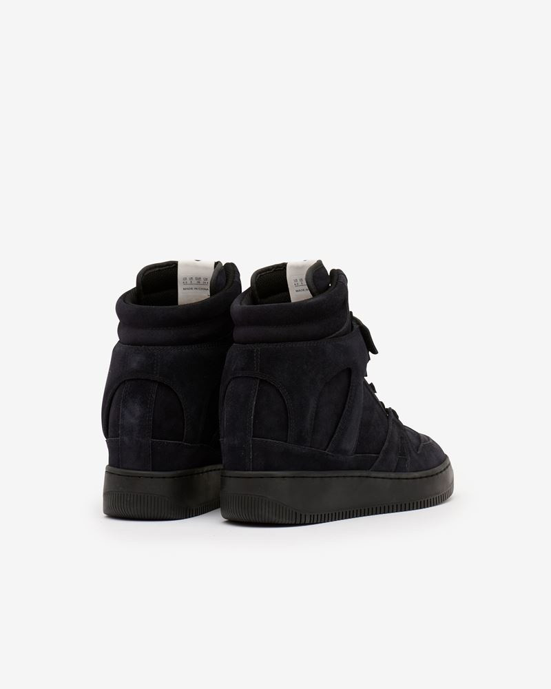 Isabel Marant ELLYN LEATHER SNEAKERS outlook