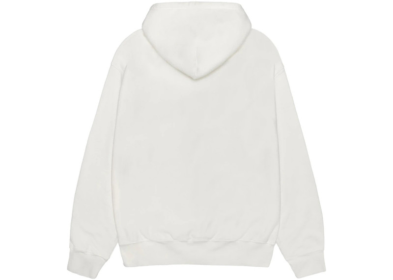 Stüssy Stussy Rasta Lion Zip Pigment Dyed Hoodie Natural outlook