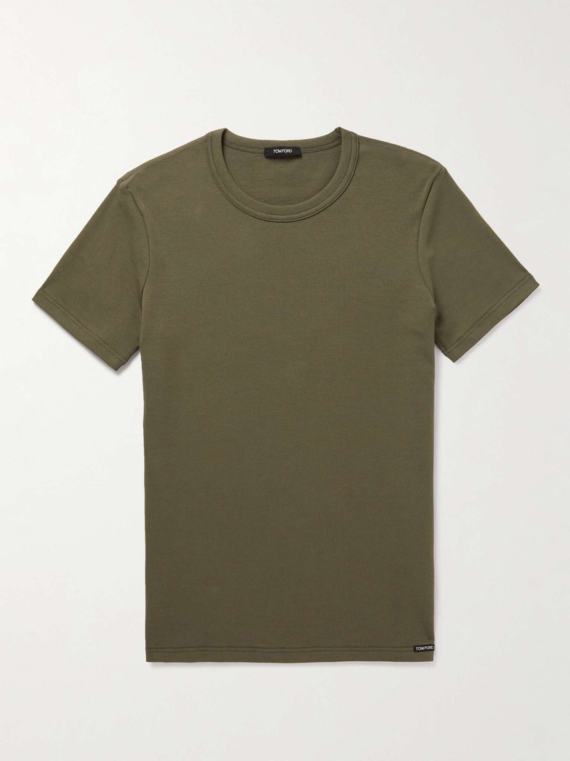 Stretch-Cotton Jersey T-Shirt 1