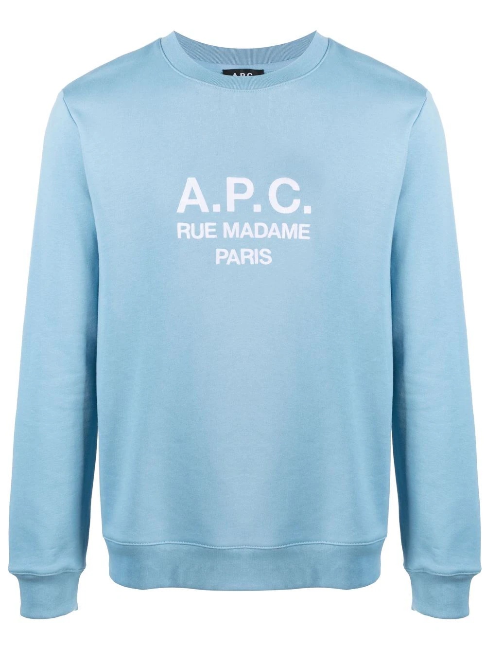 logo-print crewneck sweatshirt - 1