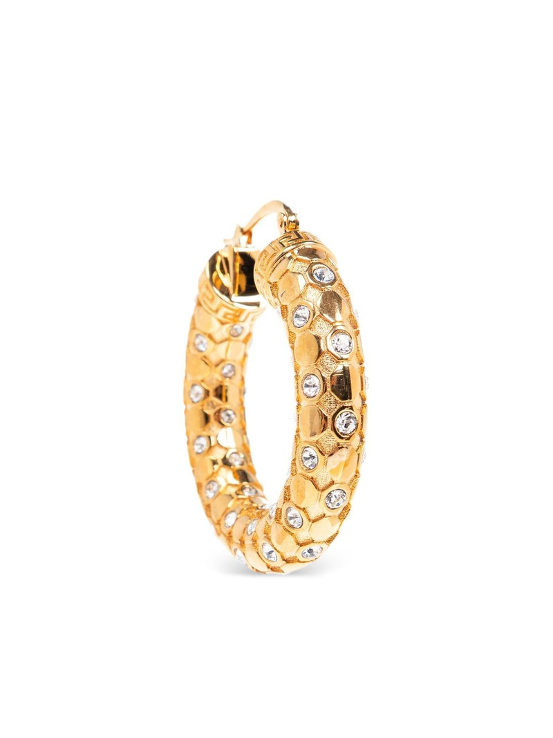 Greca-engraved hoops 3