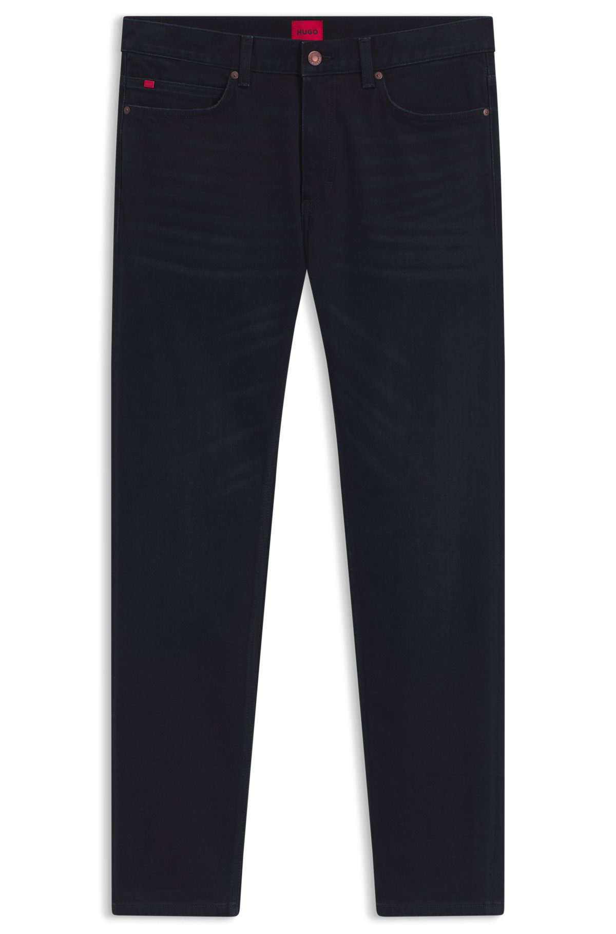 SLIM-FIT JEANS IN BLUE COMFORT-STRETCH DENIM - 1
