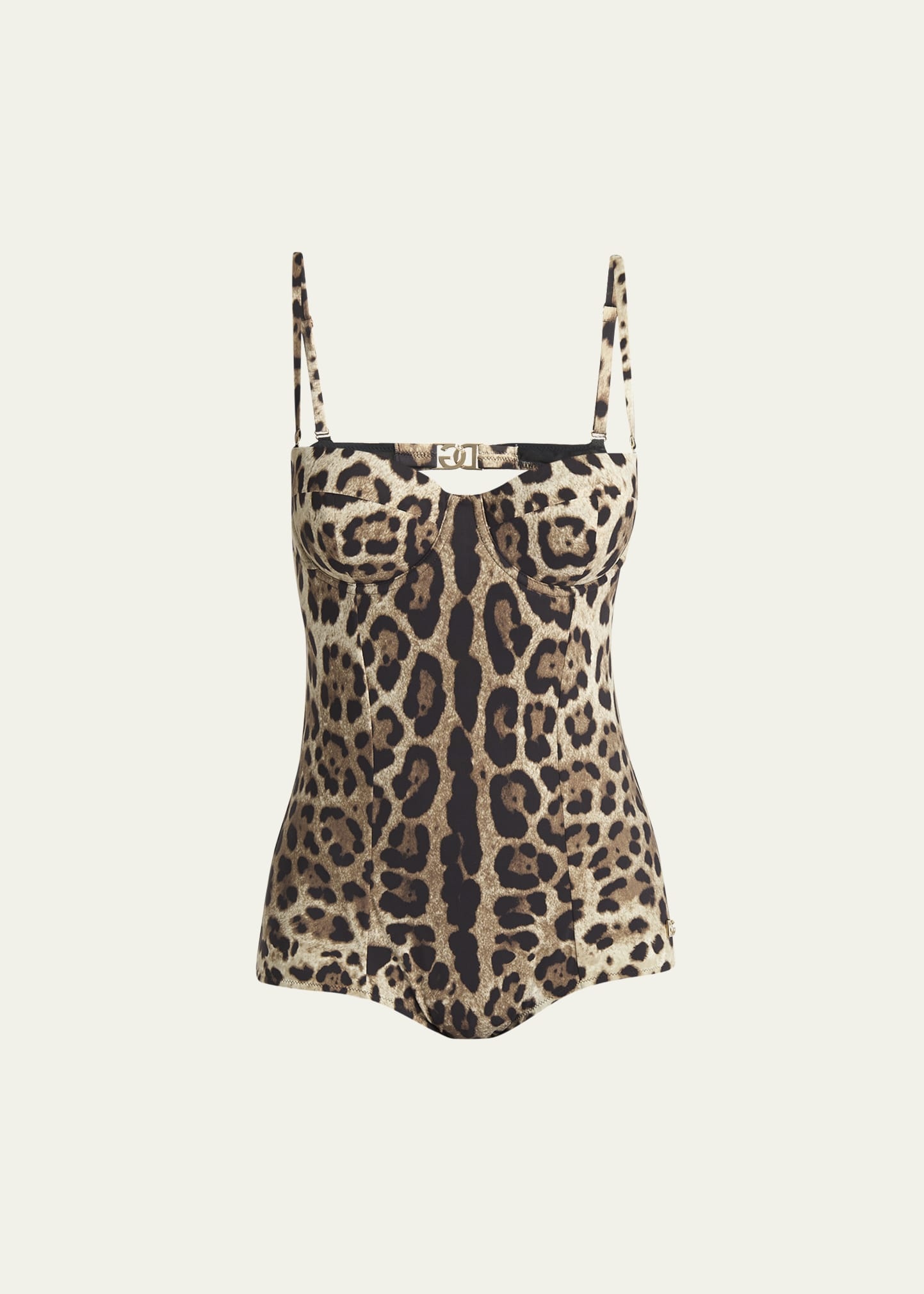 Leo Balconette One-Piece Swimsuit - 1