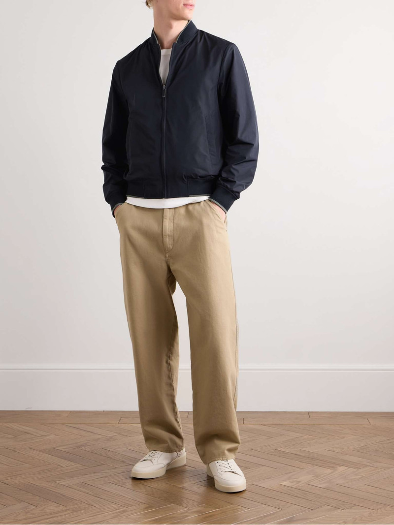 Canali Reversible Shell Bomber Jacket outlook