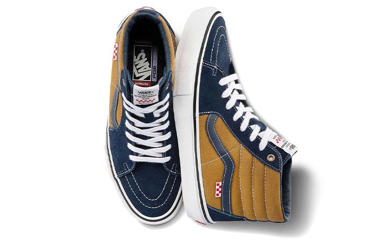 Vans Dane Reynolds x Skate SK8-HI 'Navy Golden Brown' VN0A5FCC9CV - 4