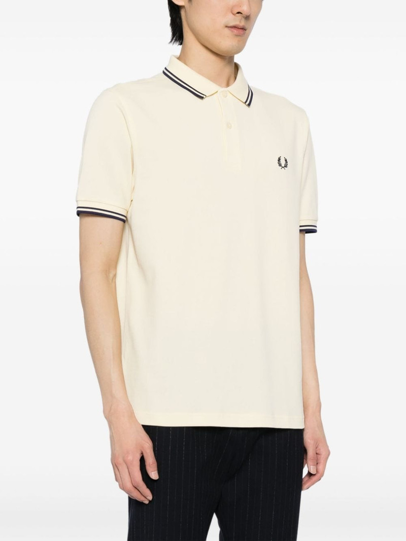 embroidered logo polo shirt 3