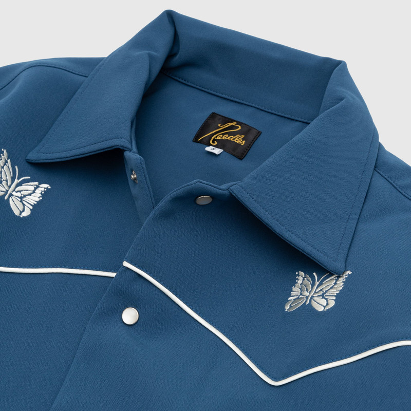 NEEDLES DOUBLE CLOTH PIPING COWBOY JACKET outlook