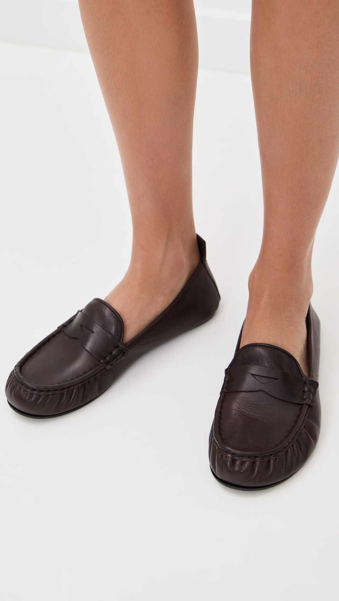 Leather Flats - 3