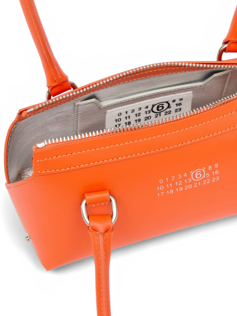 mini Bauletto J leather shoulder bag 7