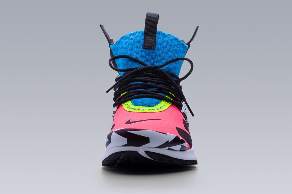APM2-600 Nike® Air Presto Mid / Acronym® Racer Pink/Photo Blue/Black - 23