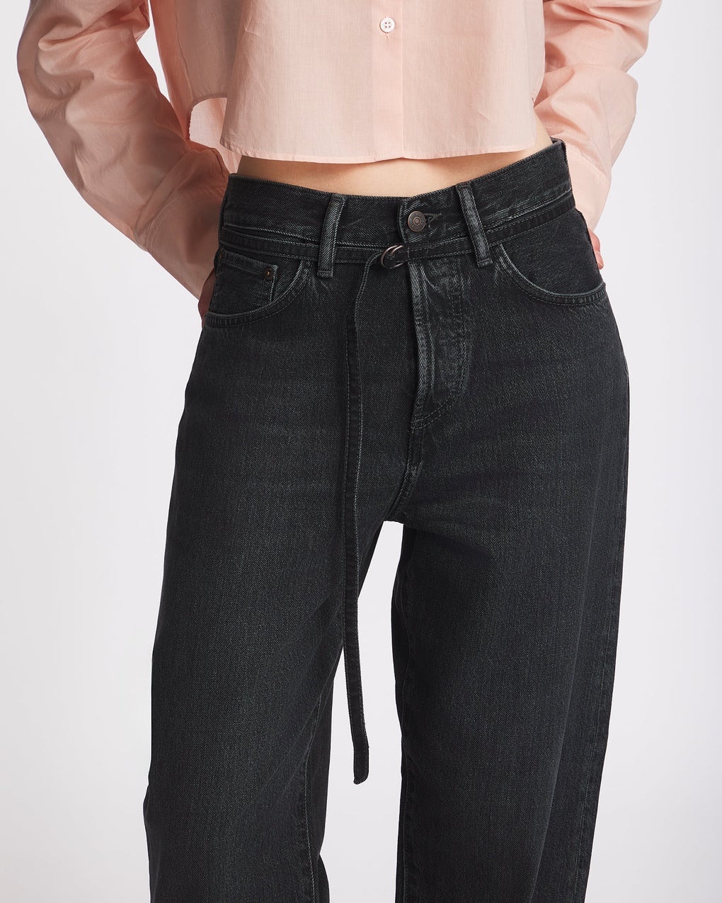 Jeans 1991 Loose Fit Black Overdye Black - 5