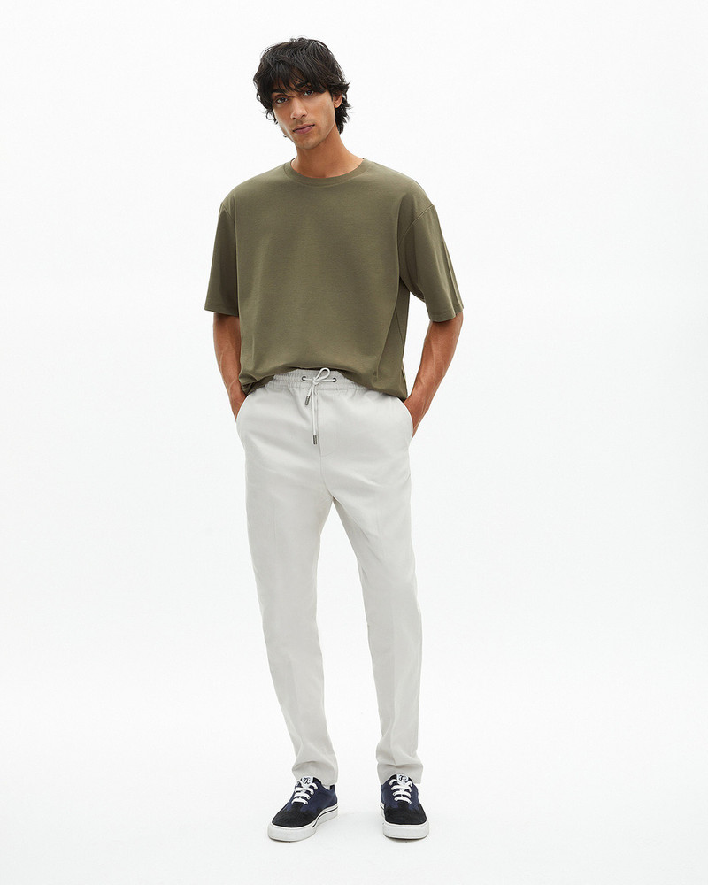 MIXED LARGE PLAIN KHAKI T-SHIRT 6