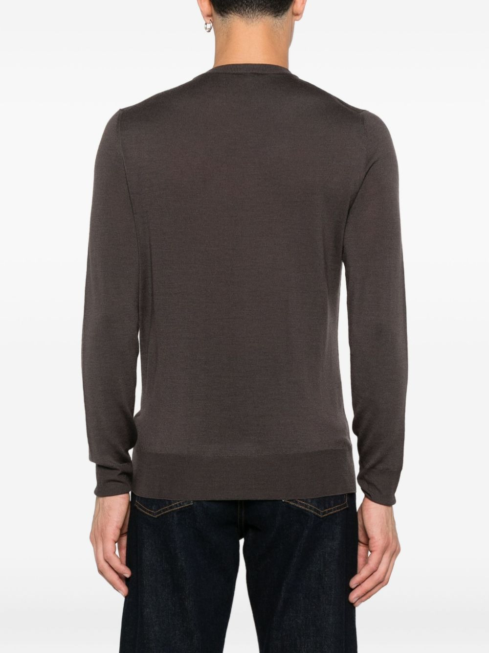 crew-neck wool sweater - 4