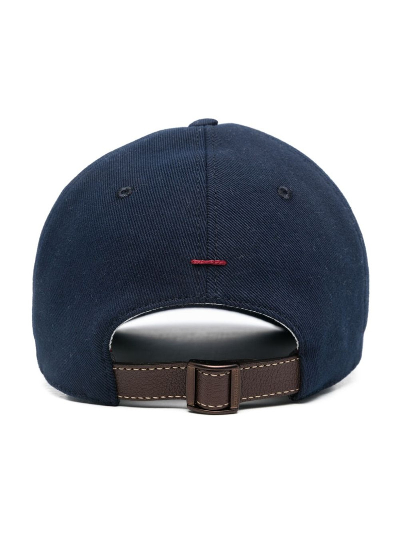 Brunello Cucinelli logo-embroidered baseball cap outlook