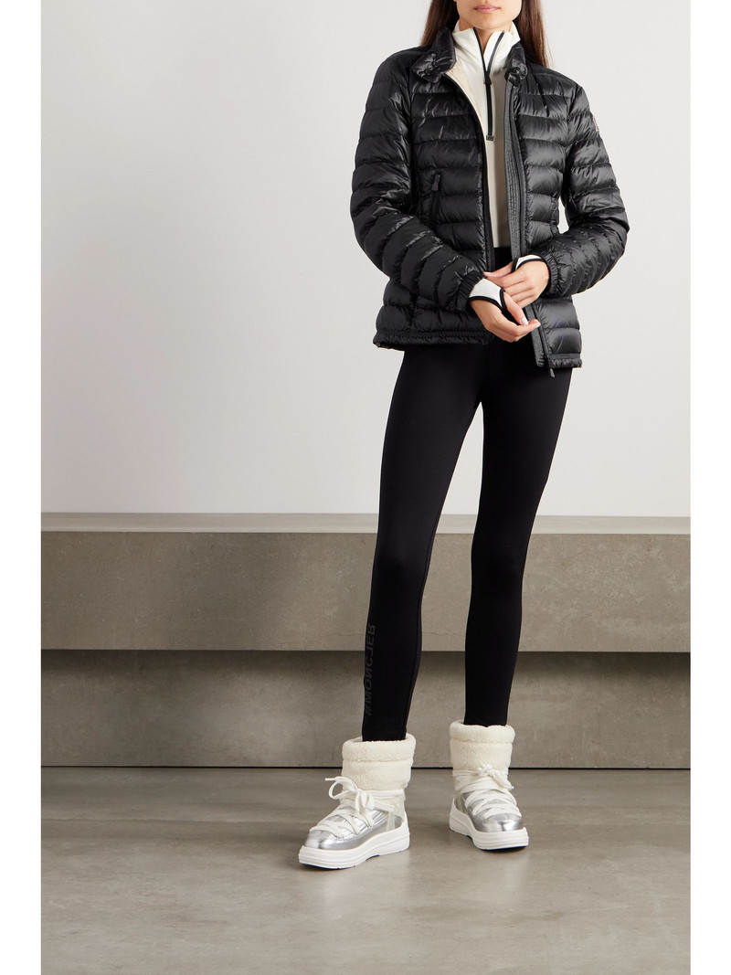 Moncler Grenoble Walibi quilted ripstop down jacket Black outlook