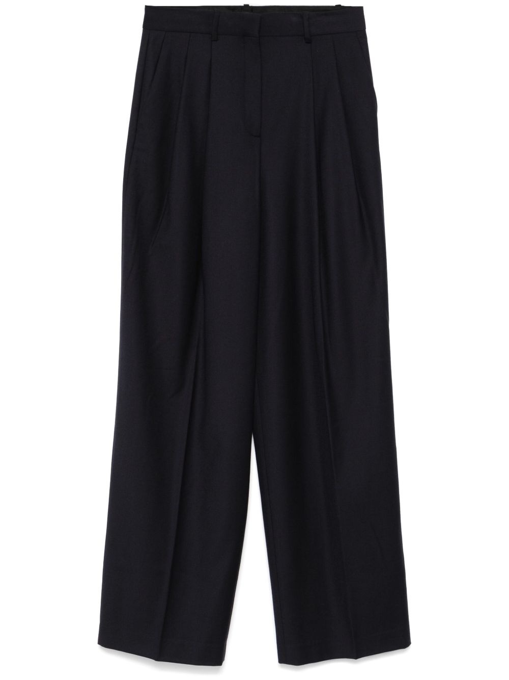 pleated trousers - 1